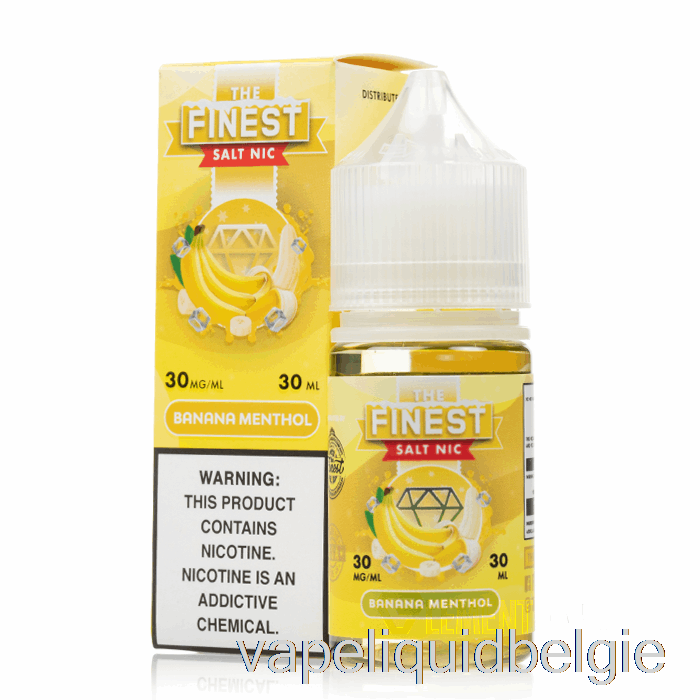 Vape Vloeibare Banaanmenthol - Het Beste Zout Nic - 30 Ml 50 Mg